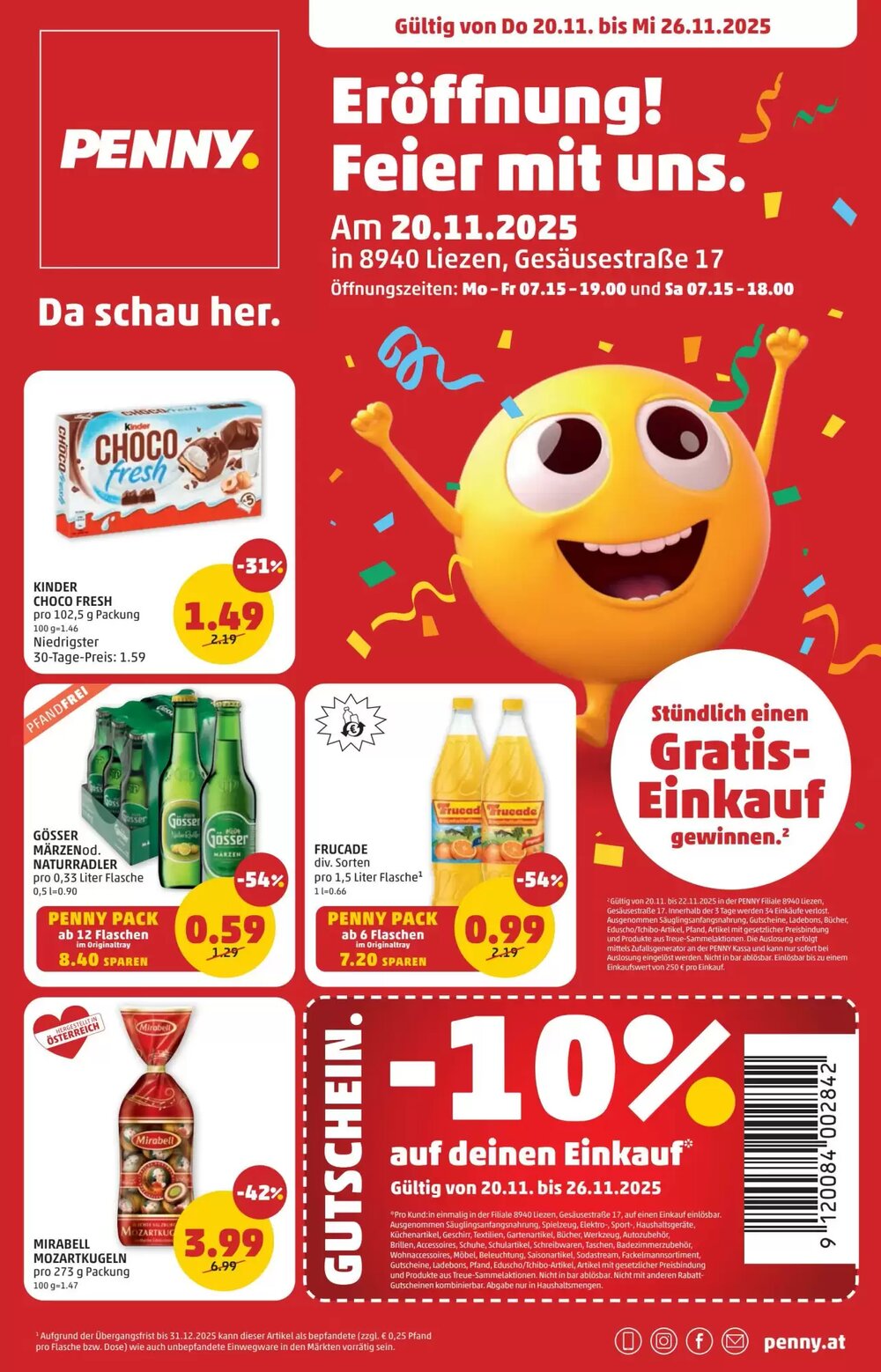 PENNY Flugblatt (ab 20.11.2025) - Angebote und Prospekt - Seite 1