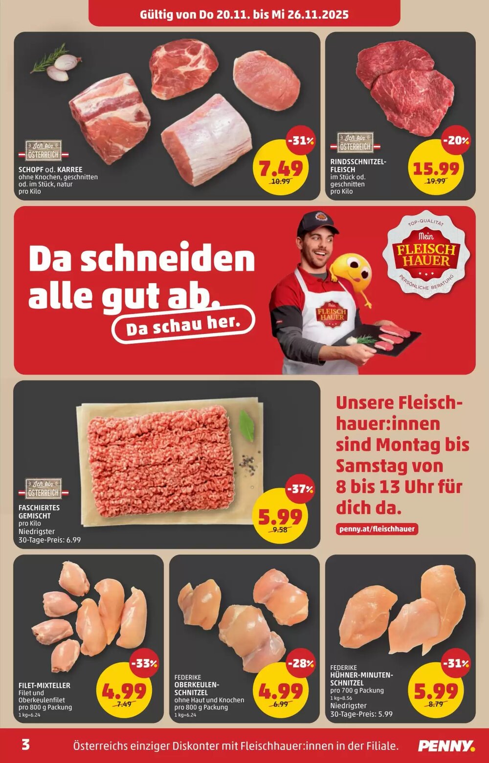 PENNY Flugblatt (ab 20.11.2025) - Angebote und Prospekt - Seite 3