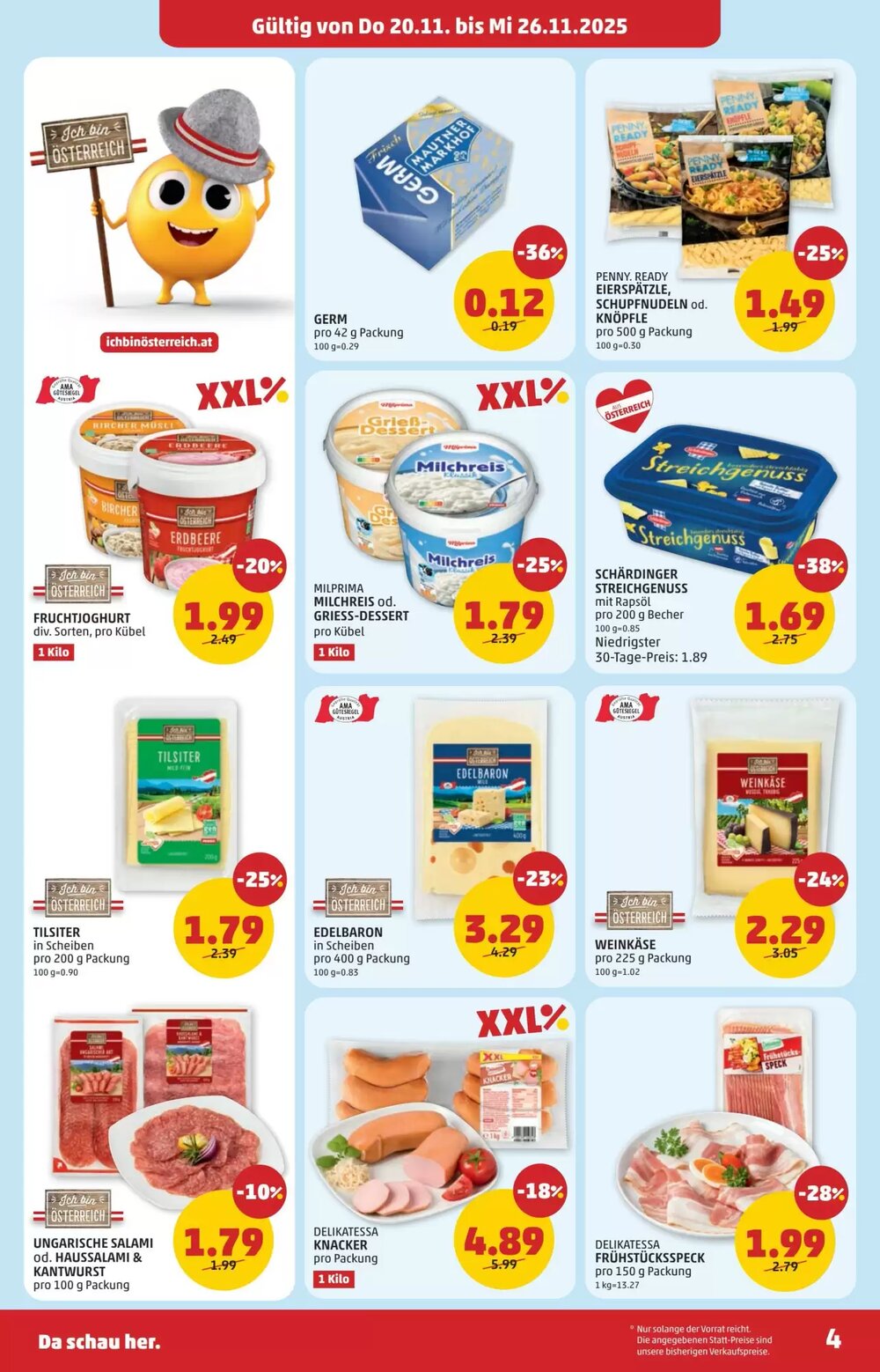 PENNY Flugblatt (ab 20.11.2025) - Angebote und Prospekt - Seite 4