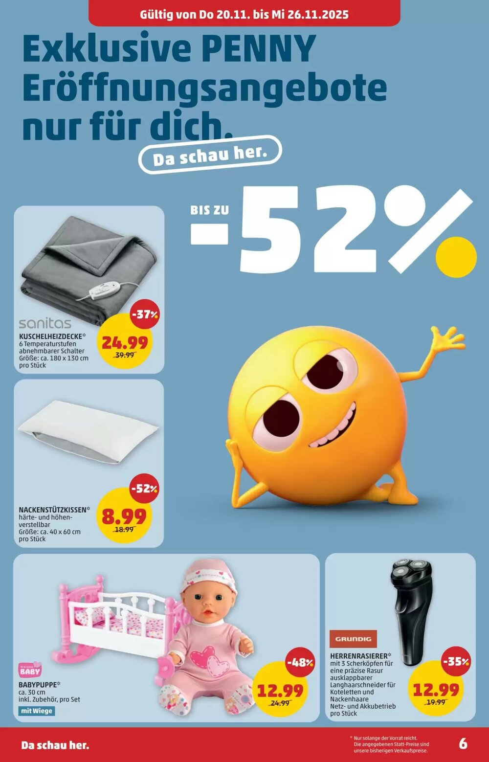 PENNY Flugblatt (ab 20.11.2025) - Angebote und Prospekt - Seite 6