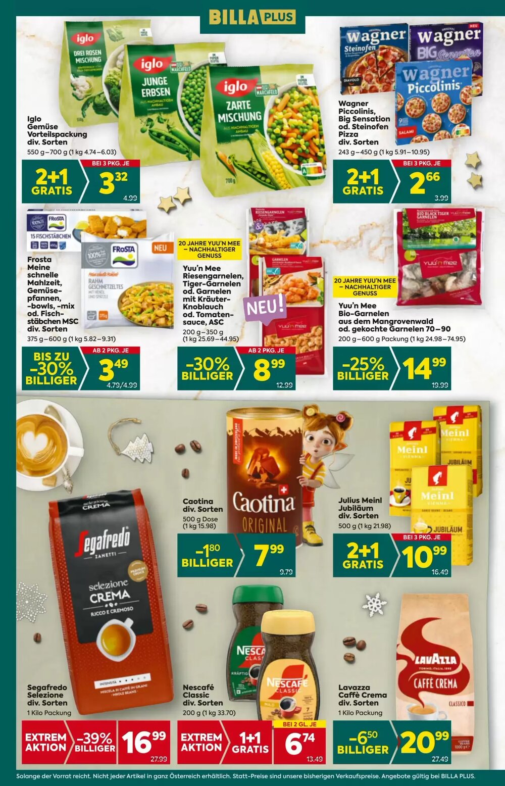 Billa Flugblatt (ab 20.11.2025) - Angebote und Prospekt - Seite 12