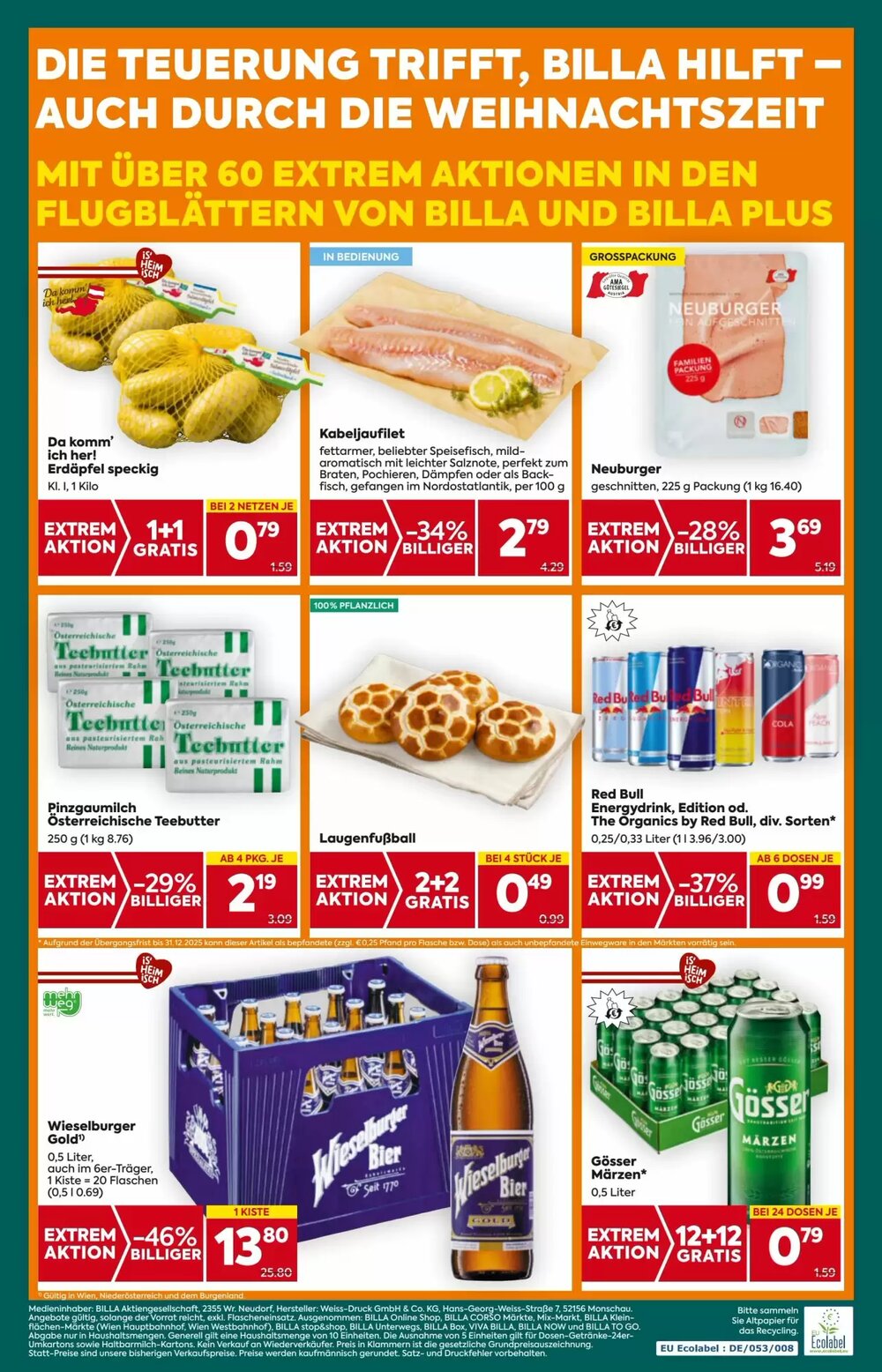 Billa Flugblatt (ab 20.11.2025) - Angebote und Prospekt - Seite 16