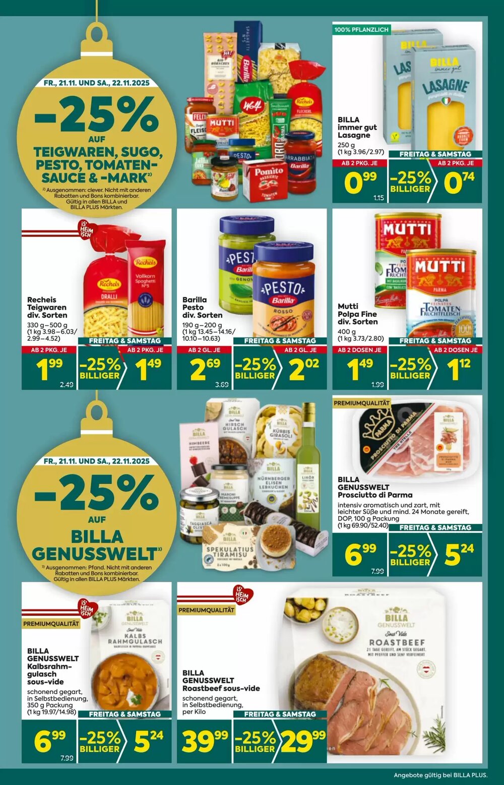 Billa Flugblatt (ab 20.11.2025) - Angebote und Prospekt - Seite 3