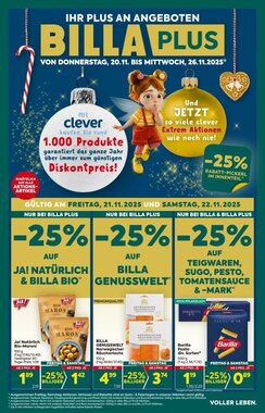 Billa Flugblatt (ab 20.11.2025) - Angebote und Prospekt