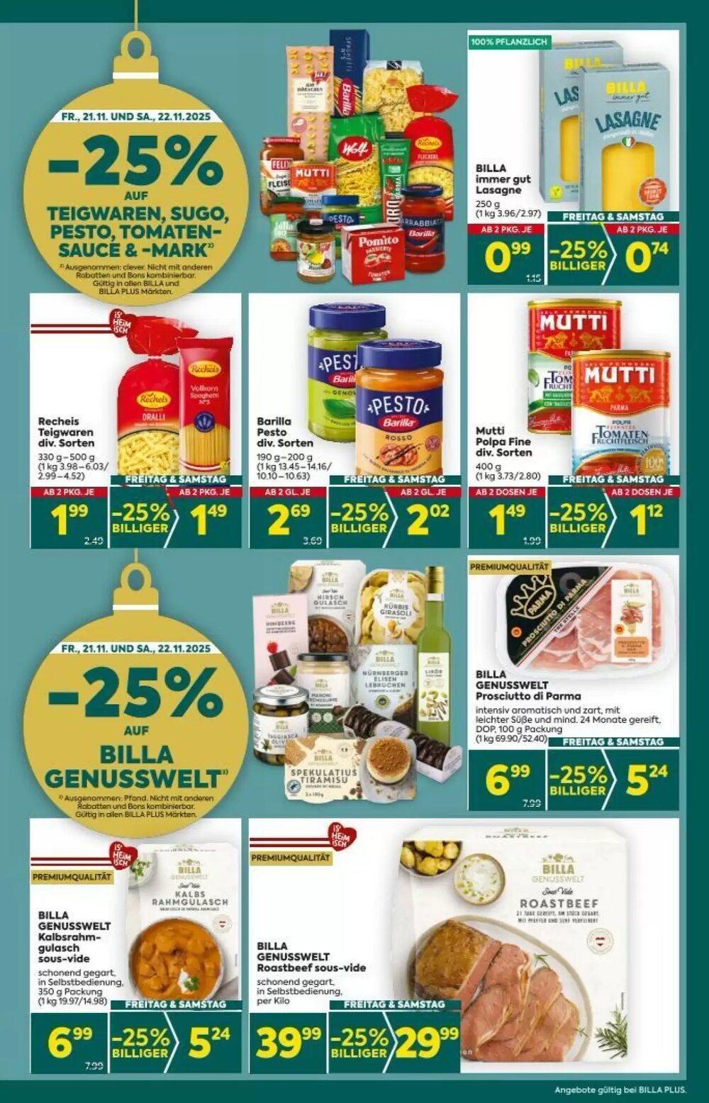 Billa Flugblatt (ab 20.11.2025) - Angebote und Prospekt - Seite 3