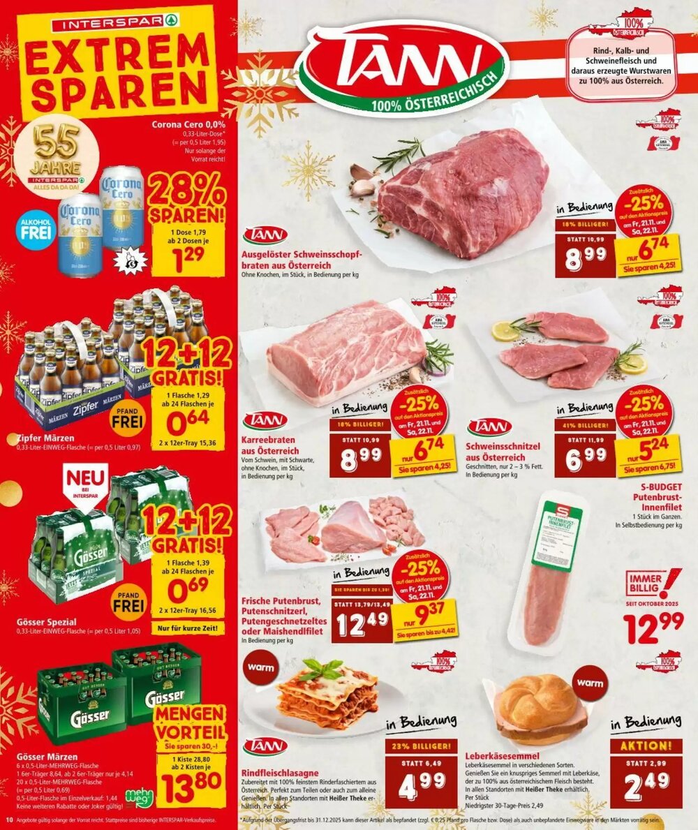 Interspar Flugblatt (ab 20.11.2025) - Angebote und Prospekt - Seite 10