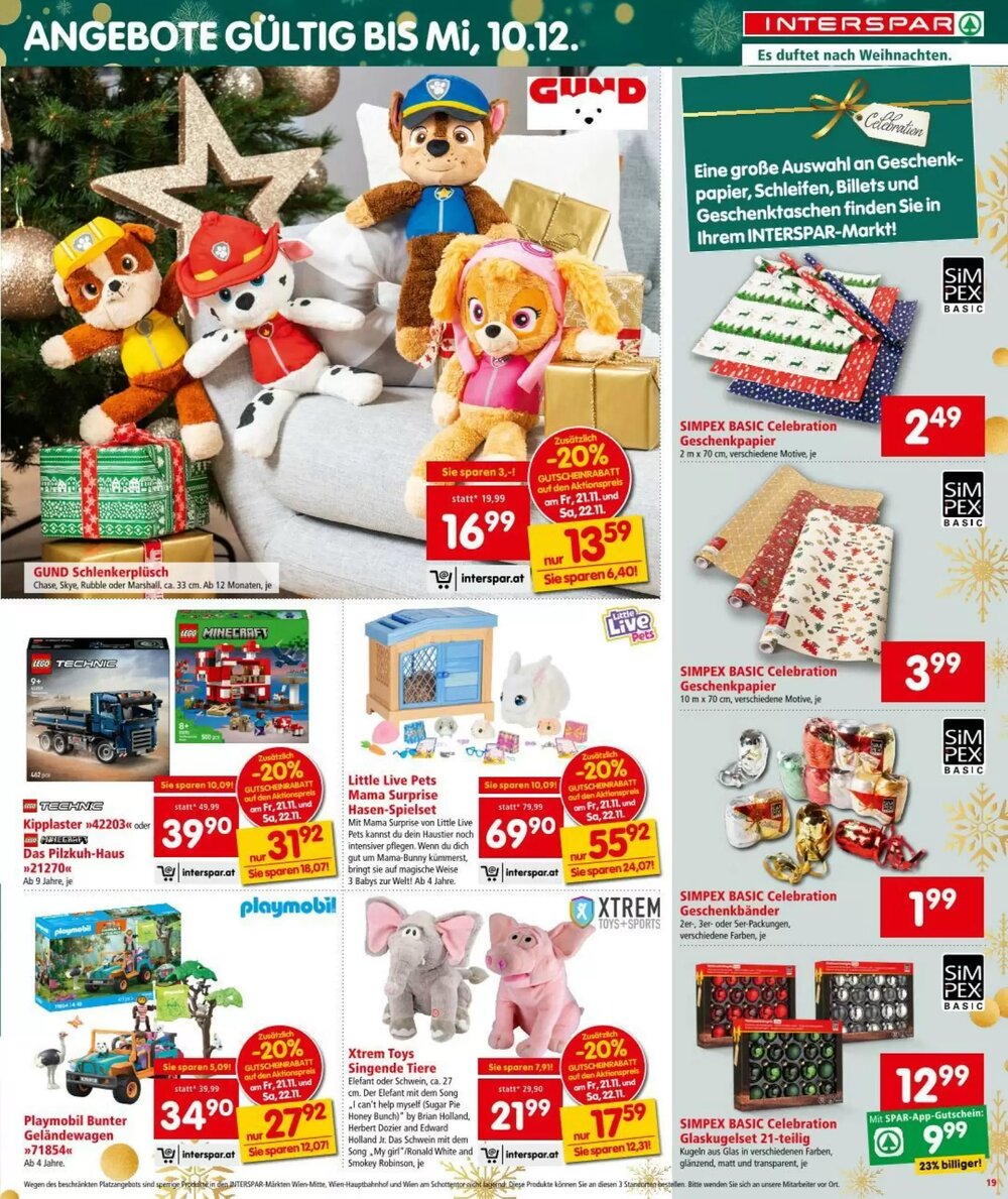 Interspar Flugblatt (ab 20.11.2025) - Angebote und Prospekt - Seite 19