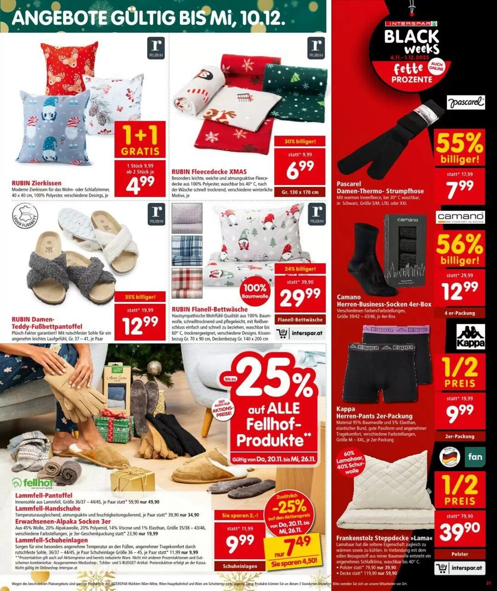 Interspar Flugblatt (ab 20.11.2025) - Angebote und Prospekt - Seite 21