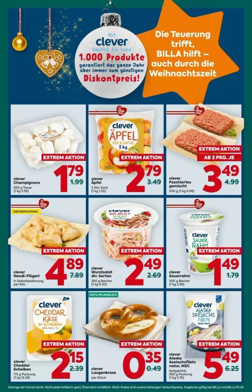 Billa Flugblatt (ab 20.11.2025) - Angebote und Prospekt - Seite 1