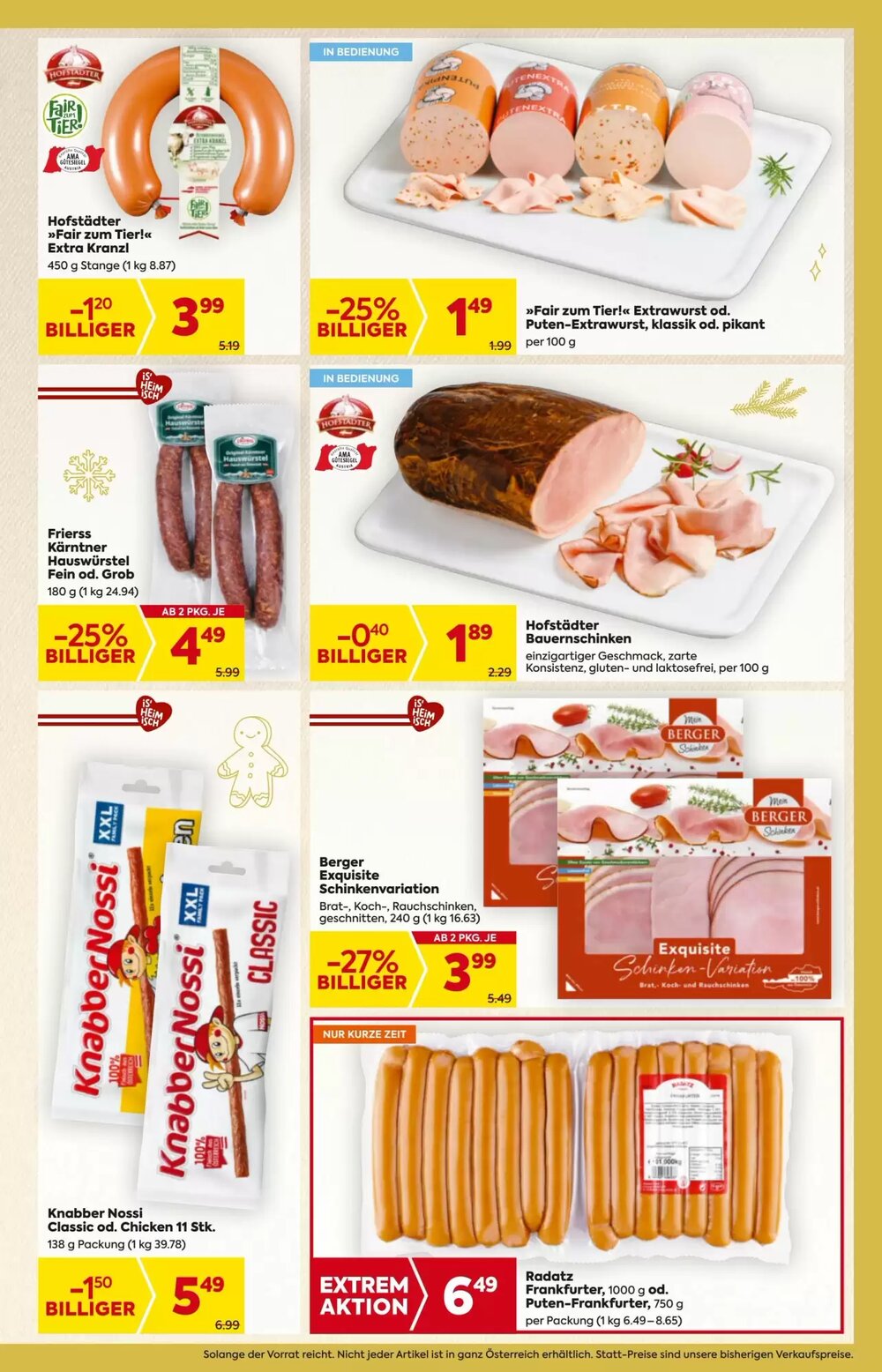 Billa Flugblatt (ab 20.11.2025) - Angebote und Prospekt - Seite 11