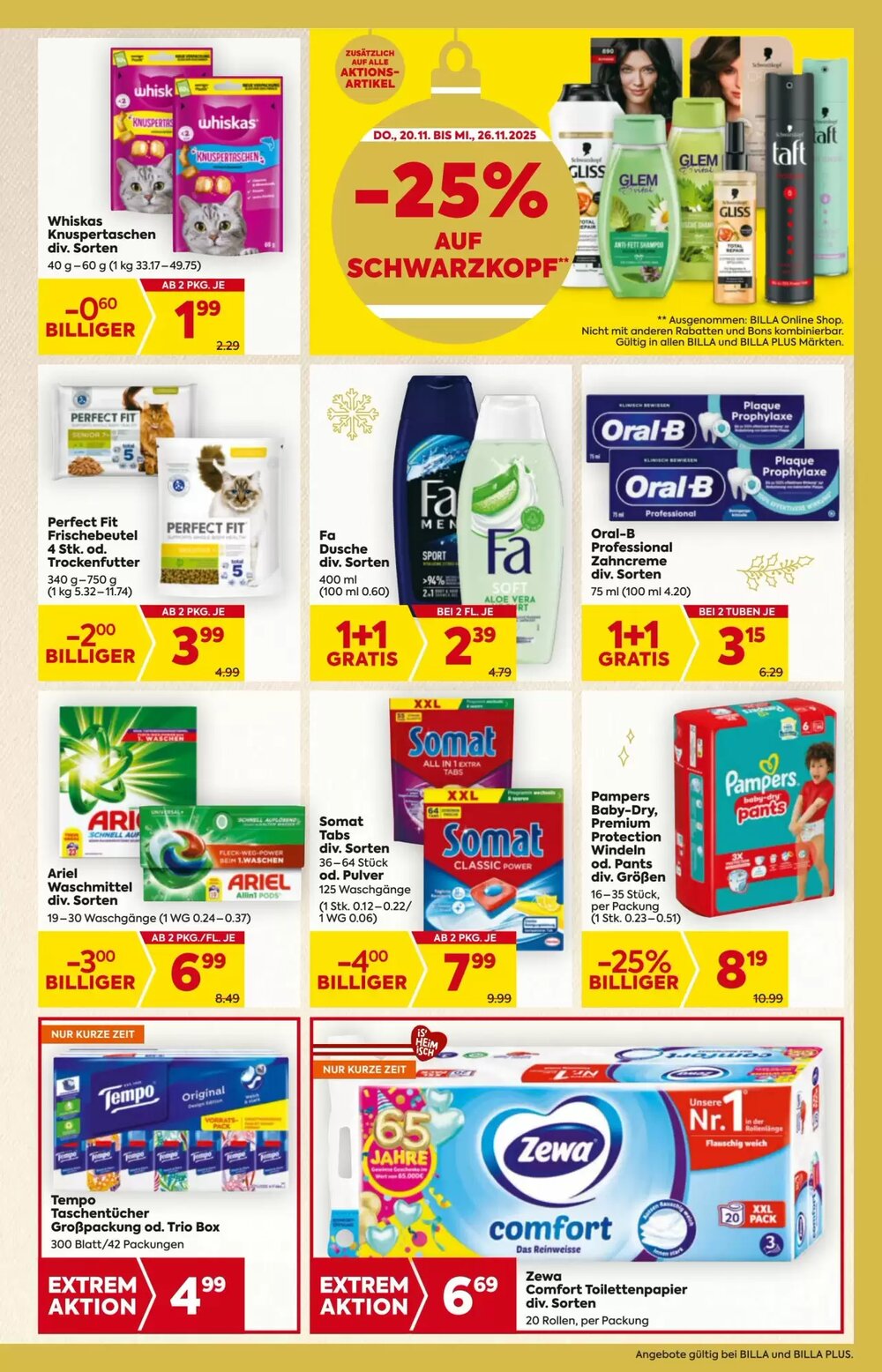 Billa Flugblatt (ab 20.11.2025) - Angebote und Prospekt - Seite 19