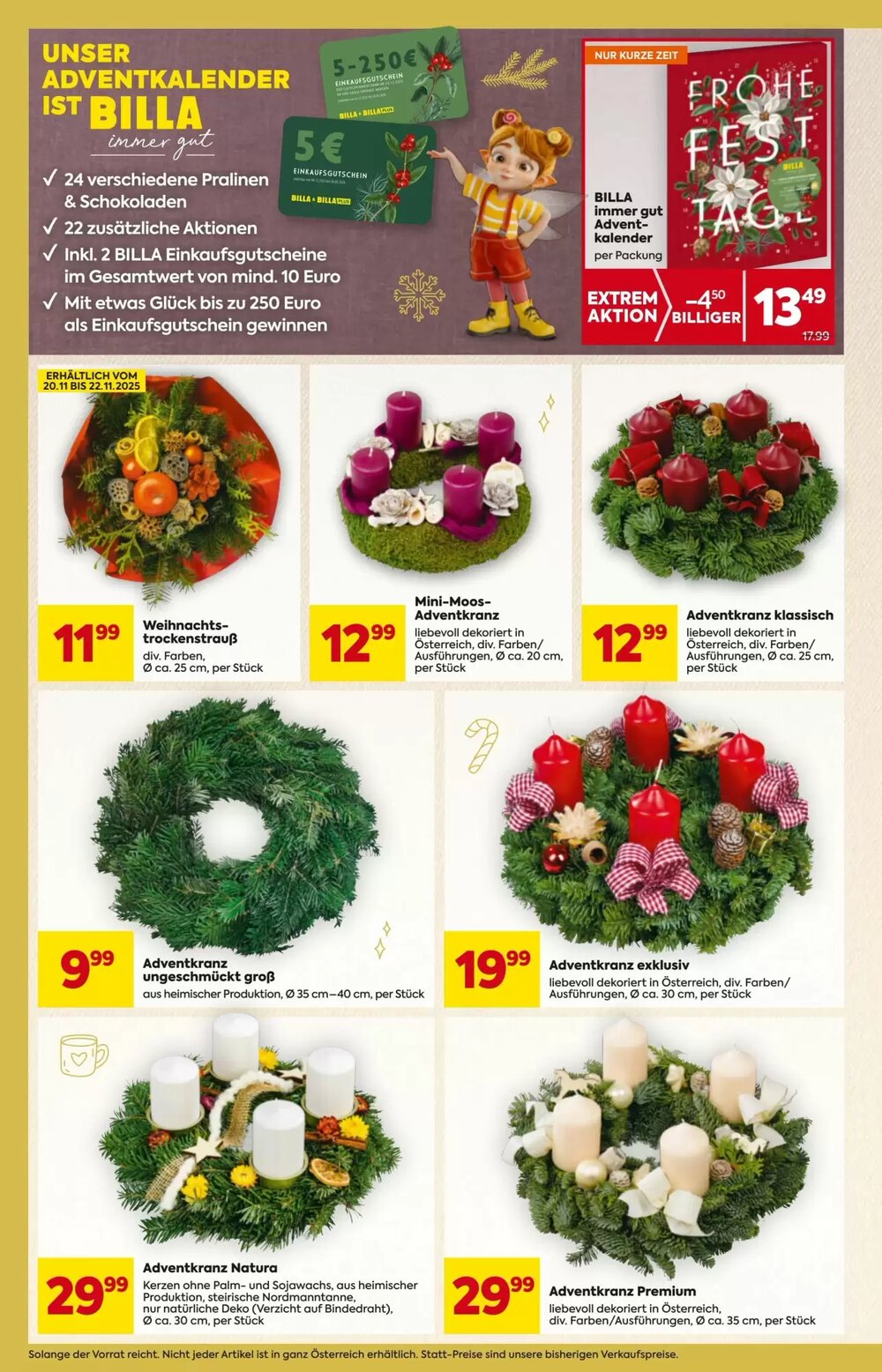 Billa Flugblatt (ab 20.11.2025) - Angebote und Prospekt - Seite 8