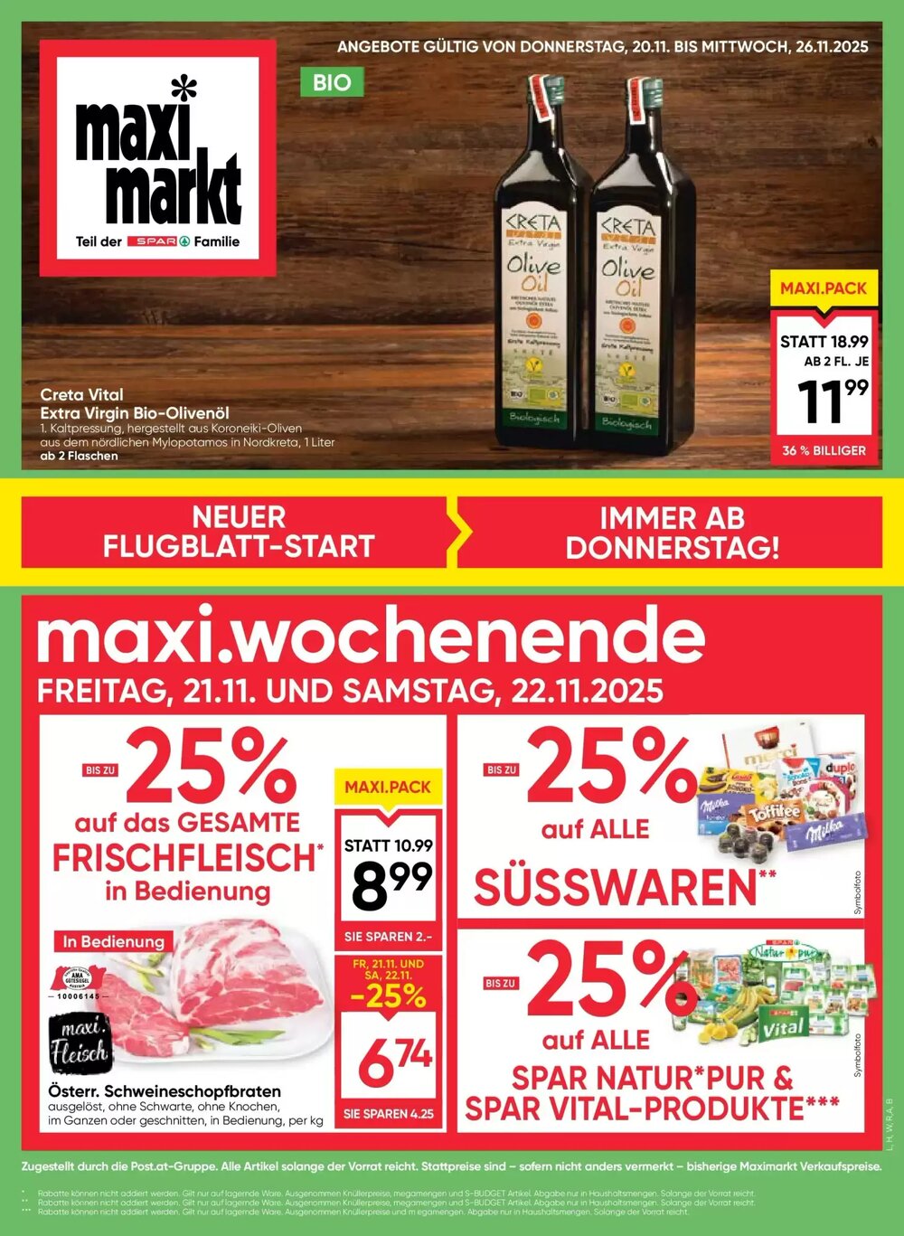 Maximarkt Flugblatt (ab 20.11.2025) - Angebote und Prospekt - Seite 1