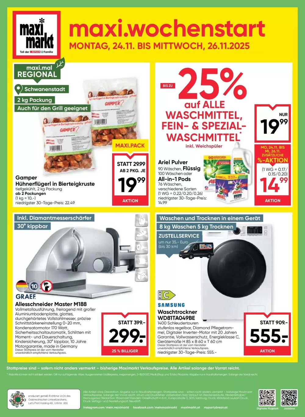 Maximarkt Flugblatt (ab 20.11.2025) - Angebote und Prospekt - Seite 24