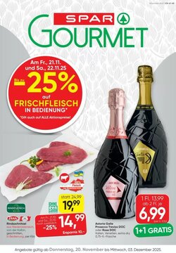 SPAR Gourmet Flugblatt (ab 20.11.2025) - Angebote und Prospekt