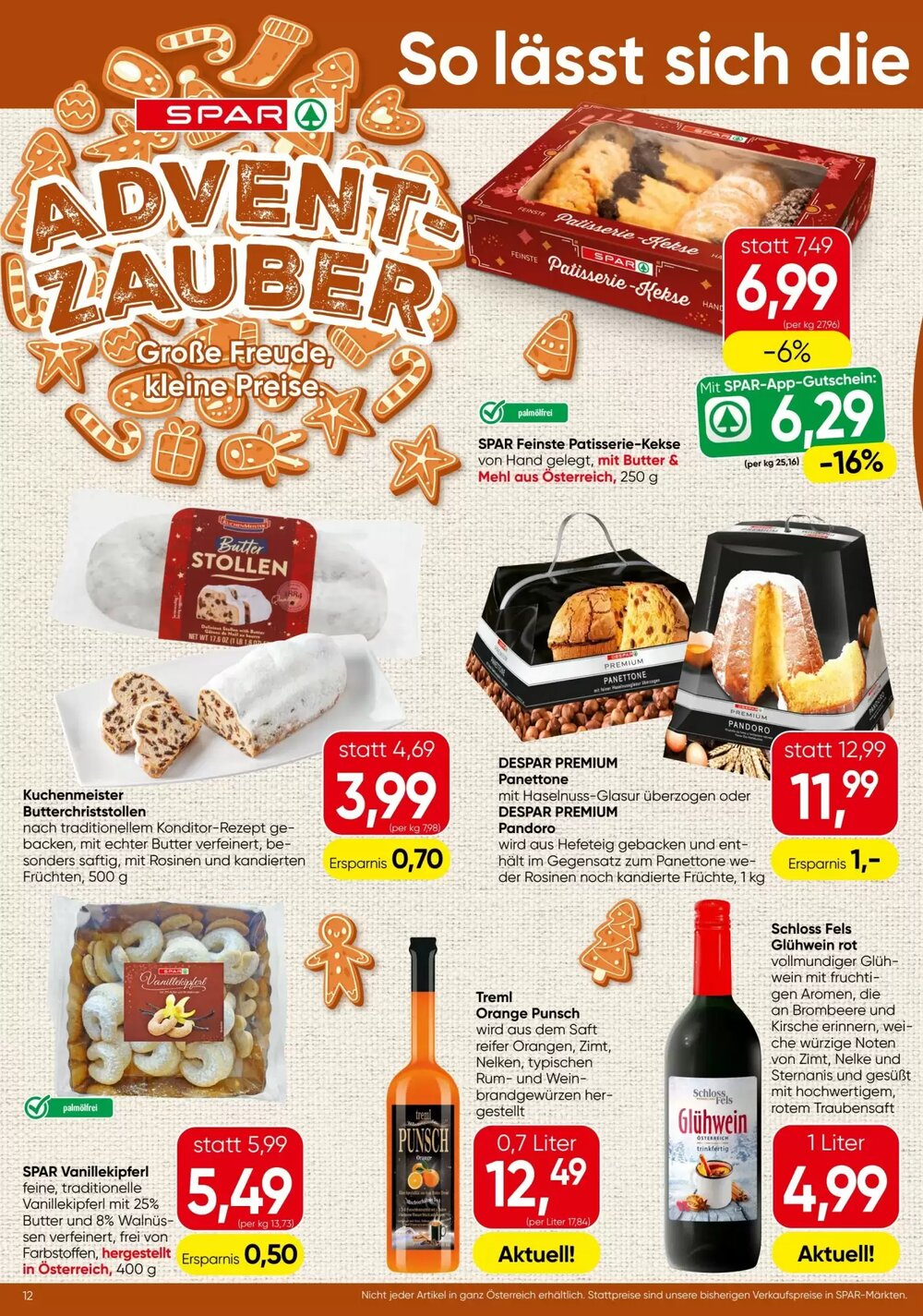Eurospar Flugblatt (ab 20.11.2025) - Angebote und Prospekt - Seite 12