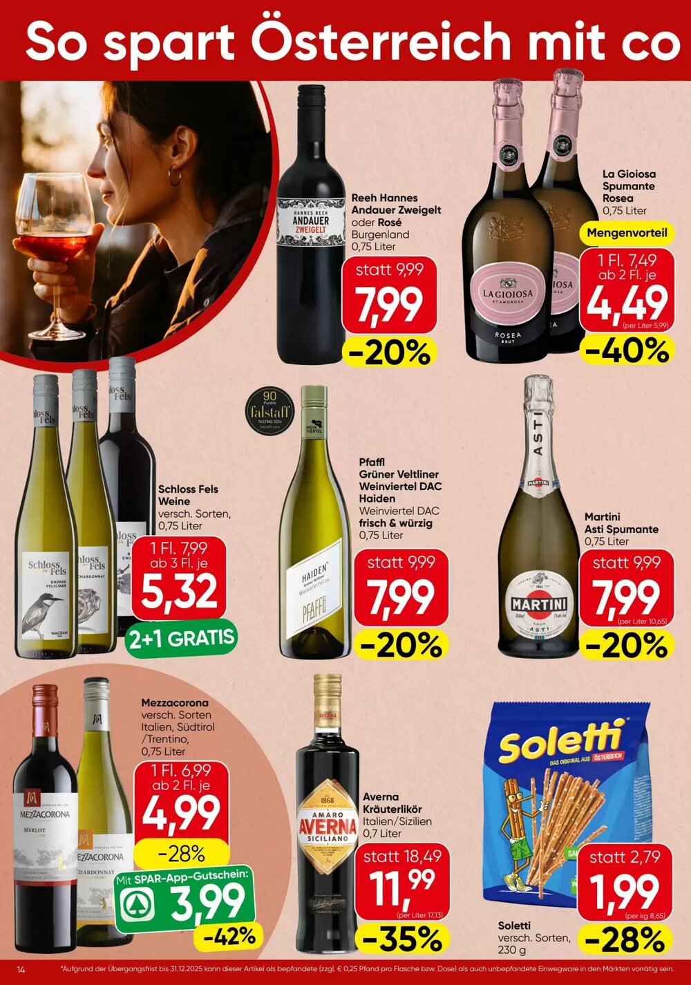 Eurospar Flugblatt (ab 20.11.2025) - Angebote und Prospekt - Seite 14