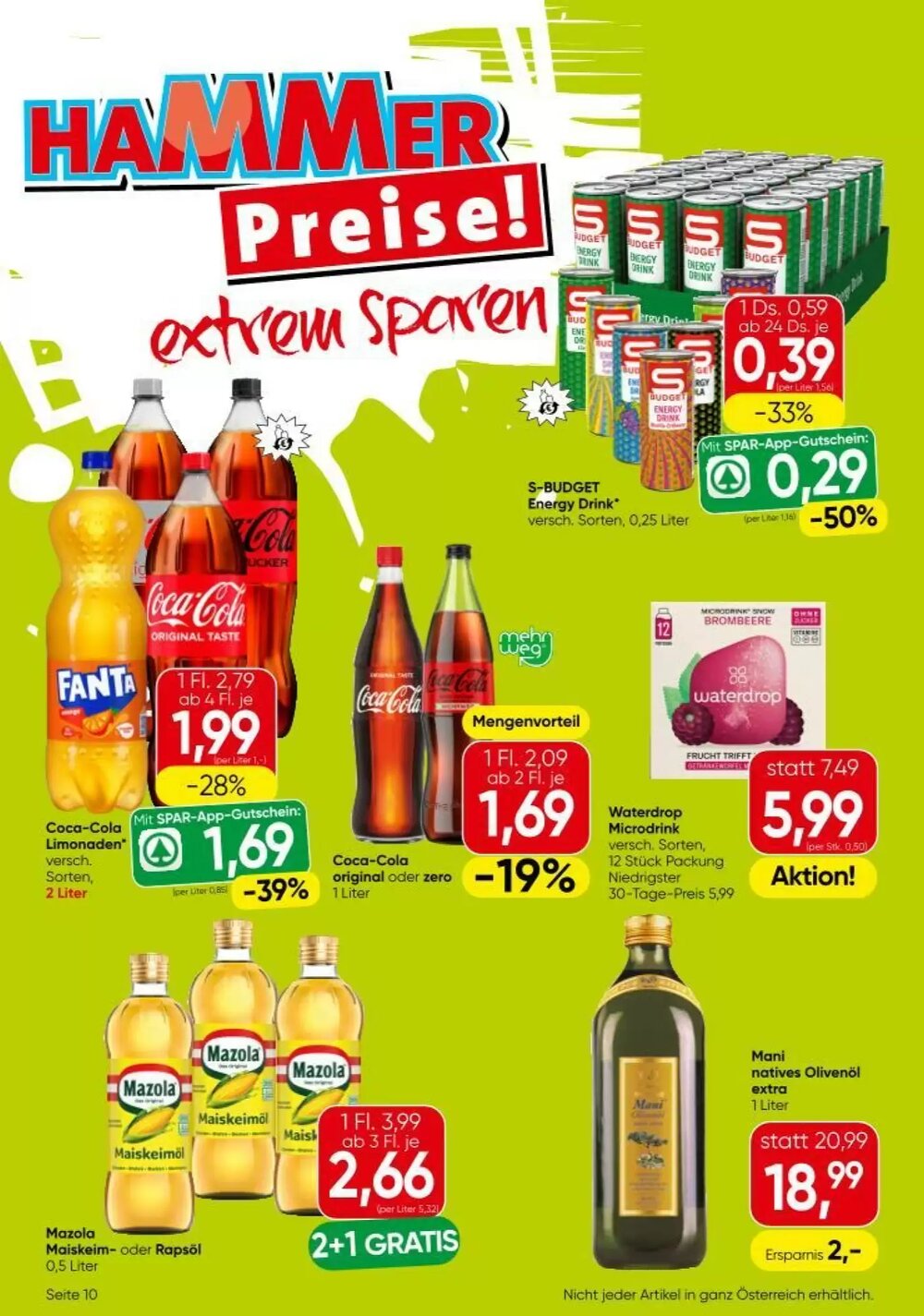 Eurospar Flugblatt (ab 20.11.2025) - Angebote und Prospekt - Seite 10