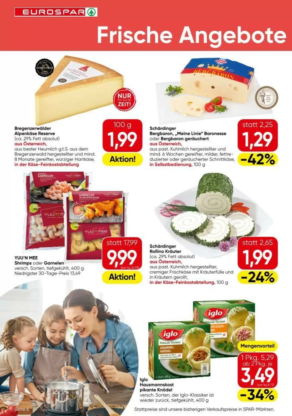 Eurospar Flugblatt (ab 20.11.2025) - Angebote und Prospekt - Seite 6