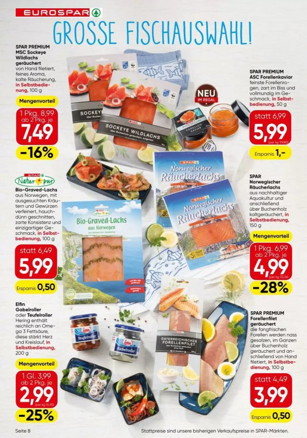 Eurospar Flugblatt (ab 20.11.2025) - Angebote und Prospekt - Seite 8