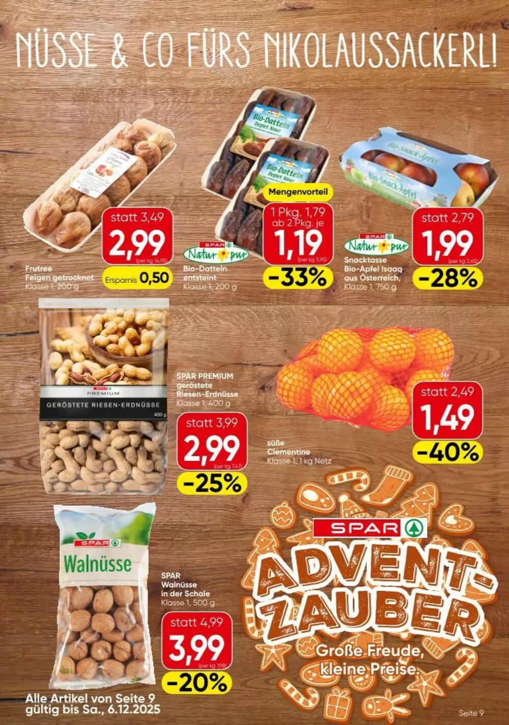 Eurospar Flugblatt (ab 20.11.2025) - Angebote und Prospekt - Seite 9