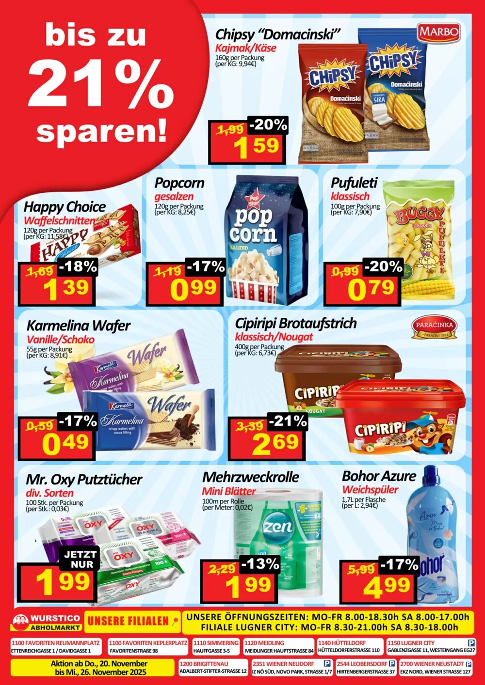 Wurstico Flugblatt (ab 20.11.2025) - Angebote und Prospekt - Seite 4