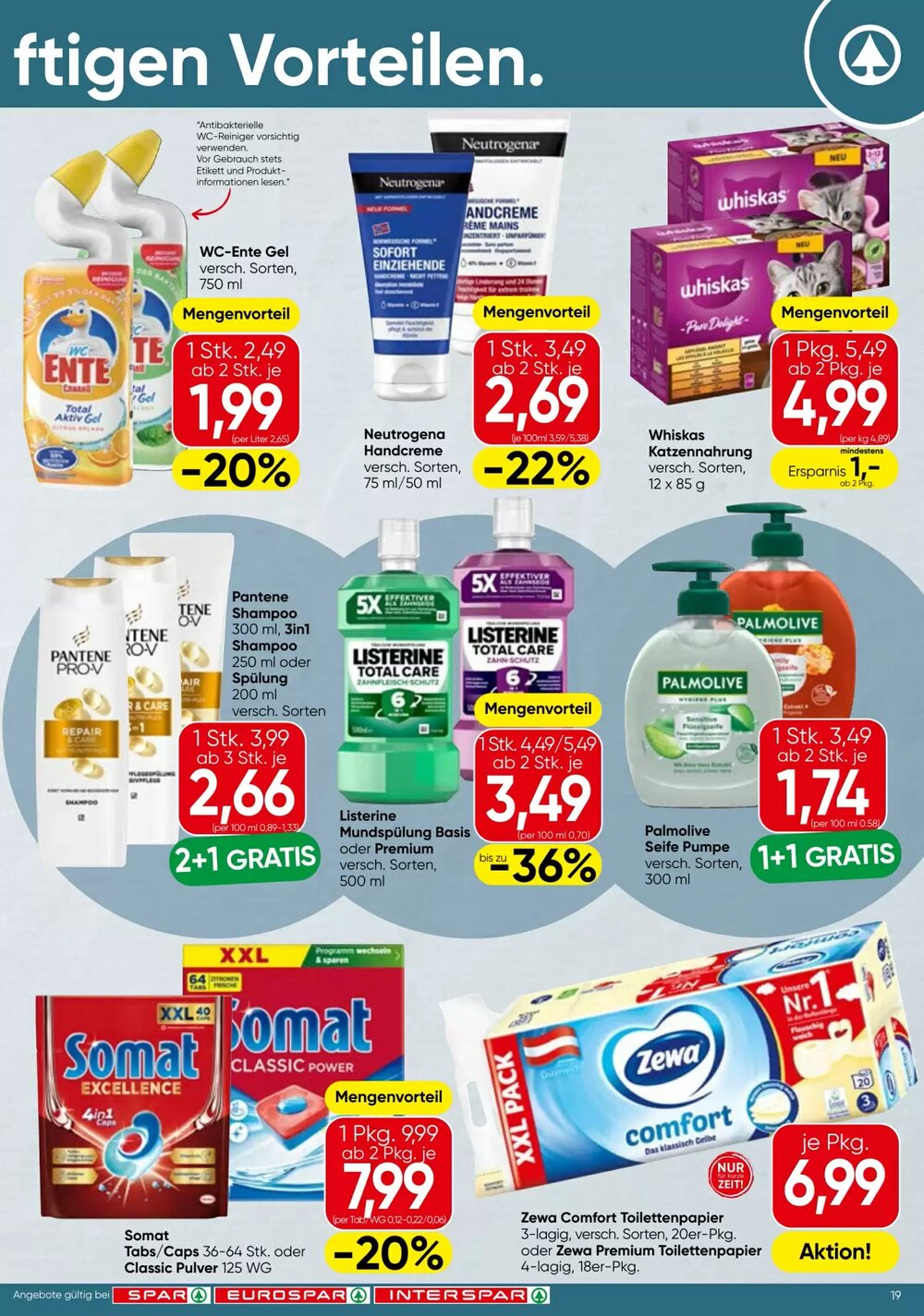 Spar Flugblatt (ab 20.11.2025) - Angebote und Prospekt - Seite 19