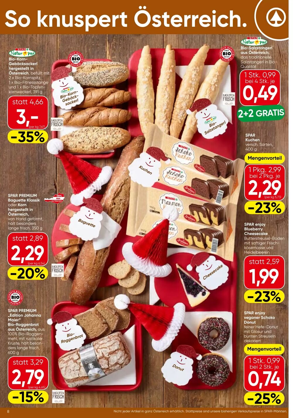 Spar Flugblatt (ab 20.11.2025) - Angebote und Prospekt - Seite 8