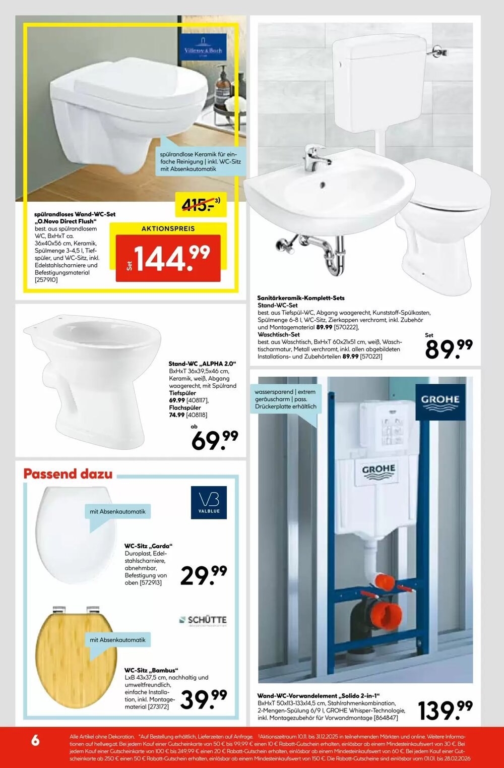 Hellweg Flugblatt (ab 20.11.2025) - Angebote und Prospekt - Seite 6