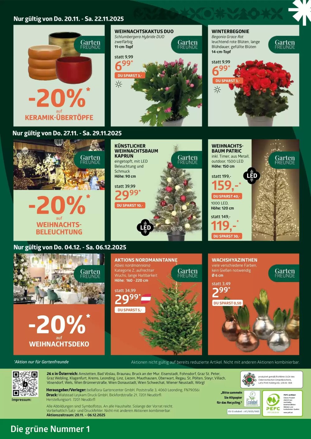 Bellaflora Flugblatt (ab 20.11.2025) - Angebote und Prospekt - Seite 8