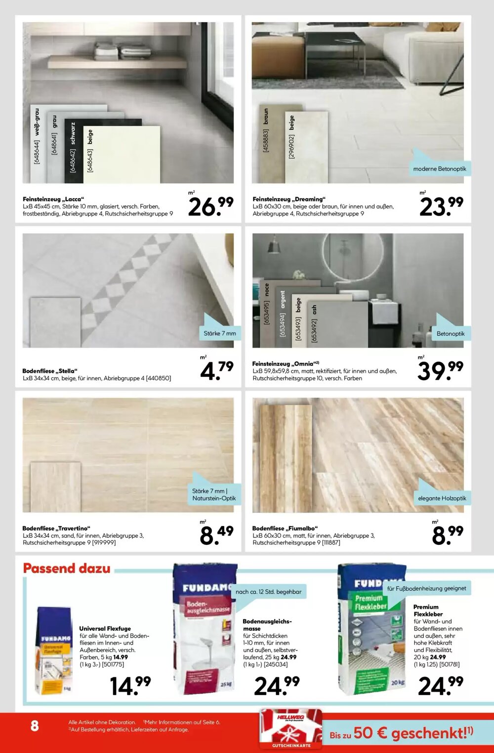 Hellweg Flugblatt (ab 20.11.2025) - Angebote und Prospekt - Seite 8