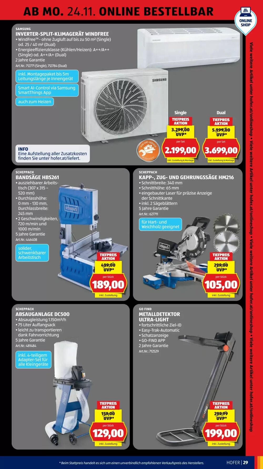 Hofer Flugblatt (ab 21.11.2025) - Angebote und Prospekt - Seite 43