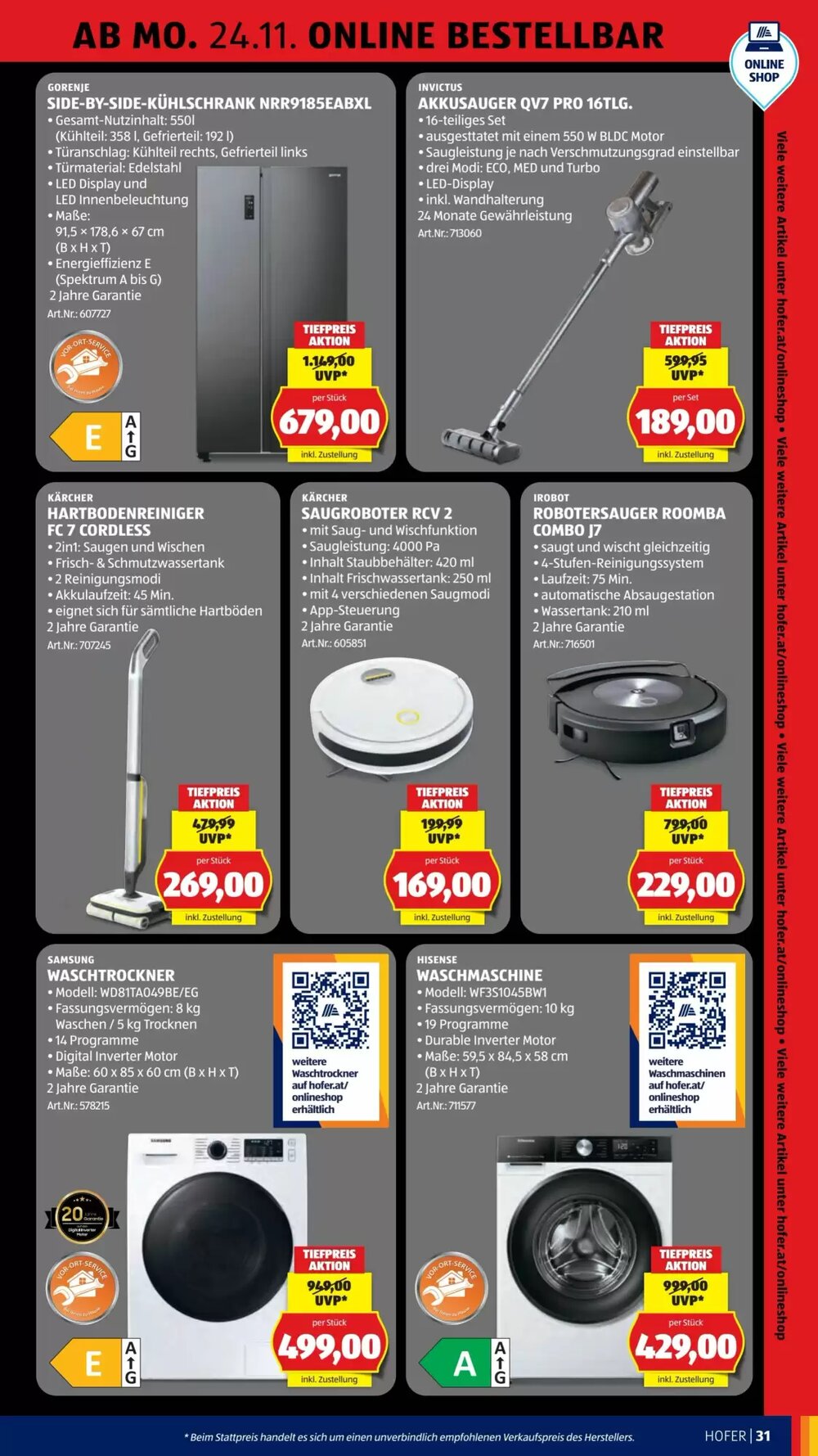 Hofer Flugblatt (ab 21.11.2025) - Angebote und Prospekt - Seite 45