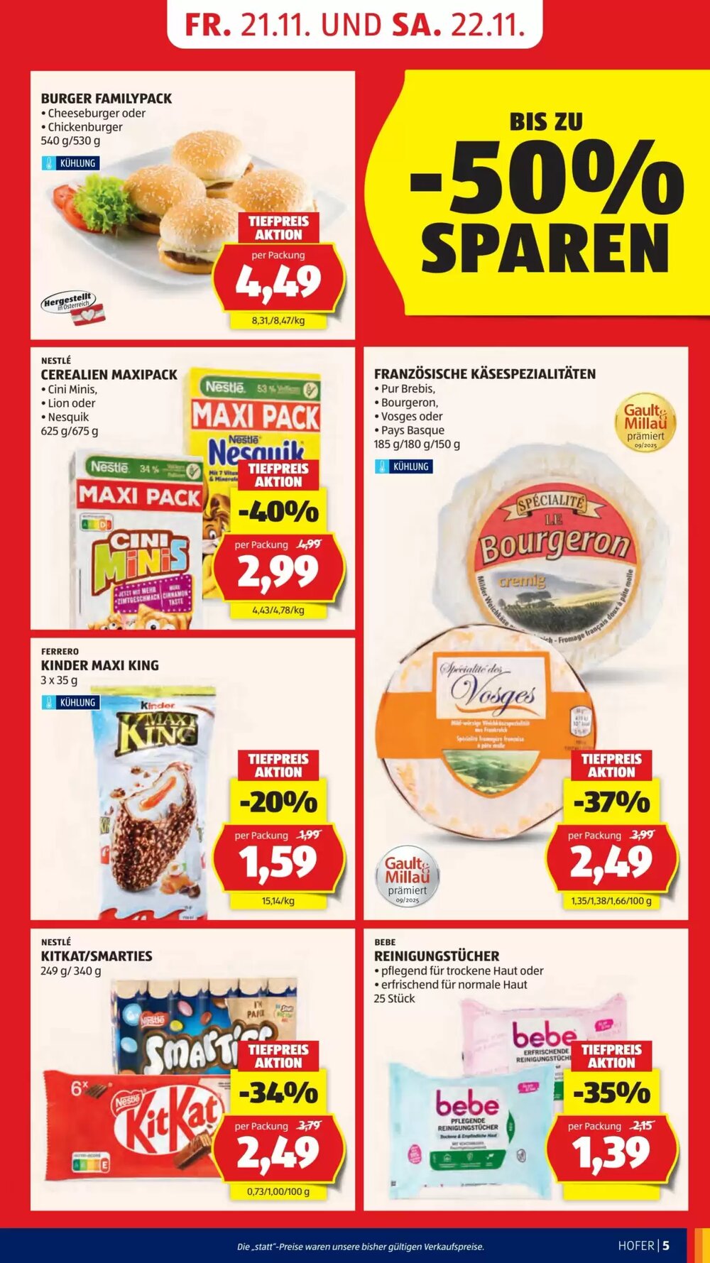 Hofer Flugblatt (ab 21.11.2025) - Angebote und Prospekt - Seite 7