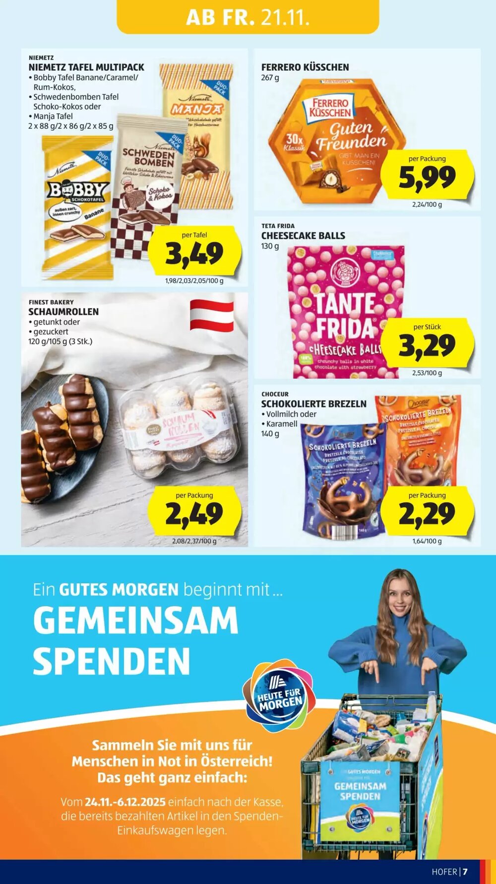 Hofer Flugblatt (ab 21.11.2025) - Angebote und Prospekt - Seite 9