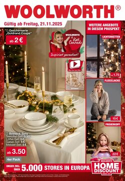 Woolworth Flugblatt (ab 21.11.2025) - Angebote und Prospekt