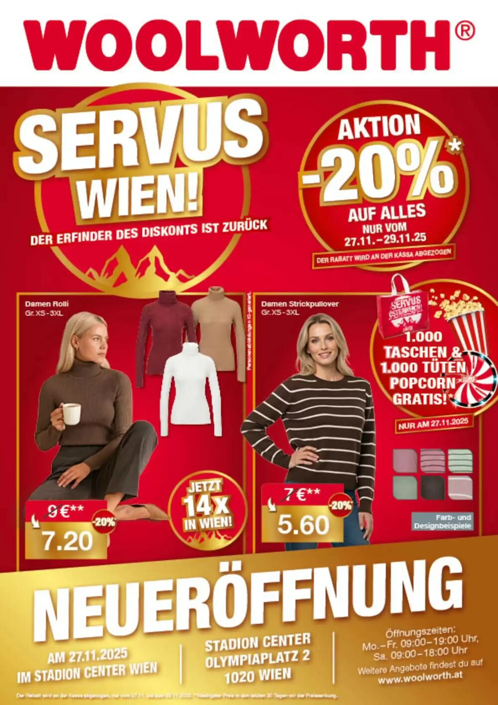 Woolworth Flugblatt (ab 21.11.2025) - Angebote und Prospekt - Seite 1