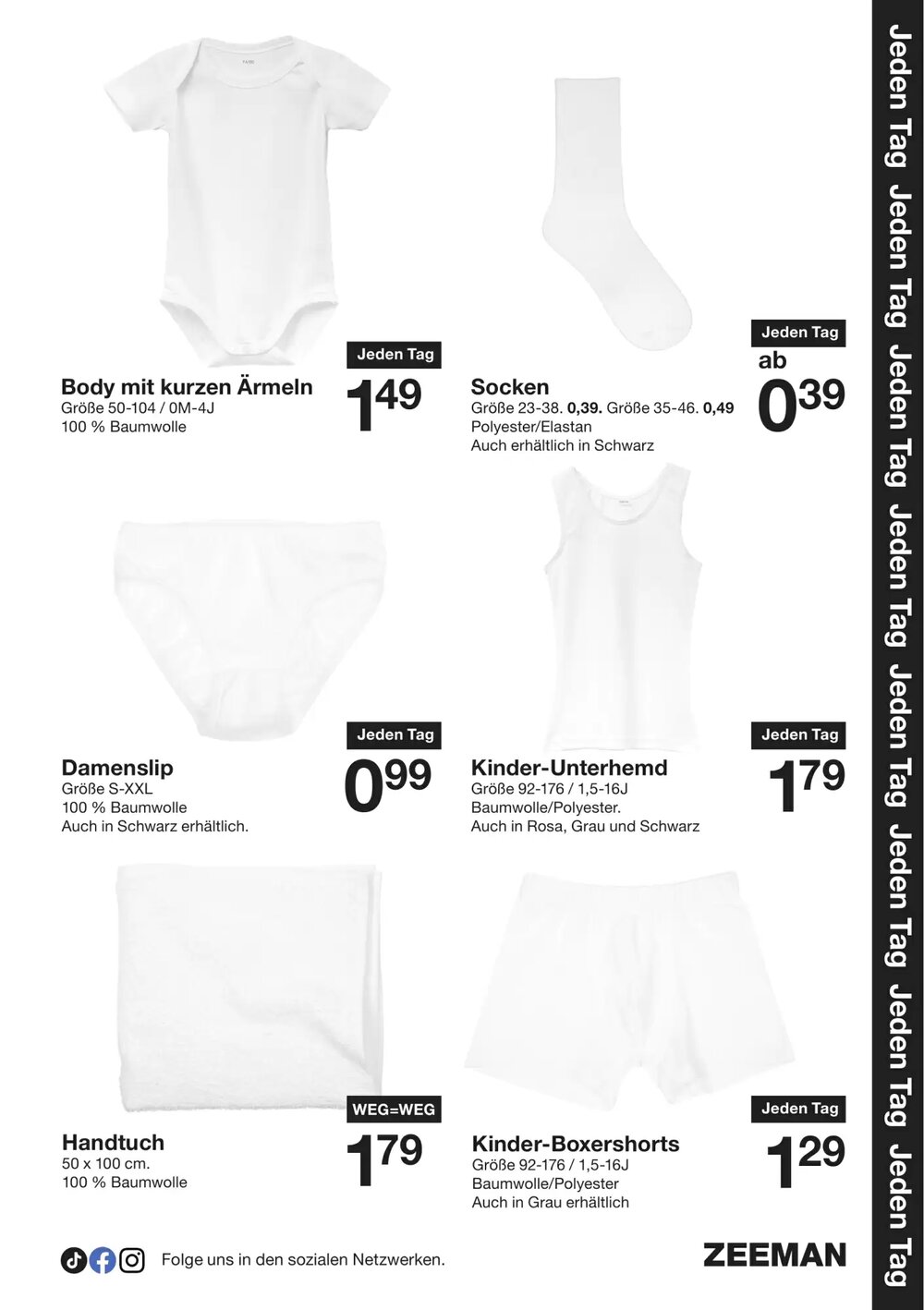 Zeeman Flugblatt (ab 22.11.2025) - Angebote und Prospekt - Seite 3