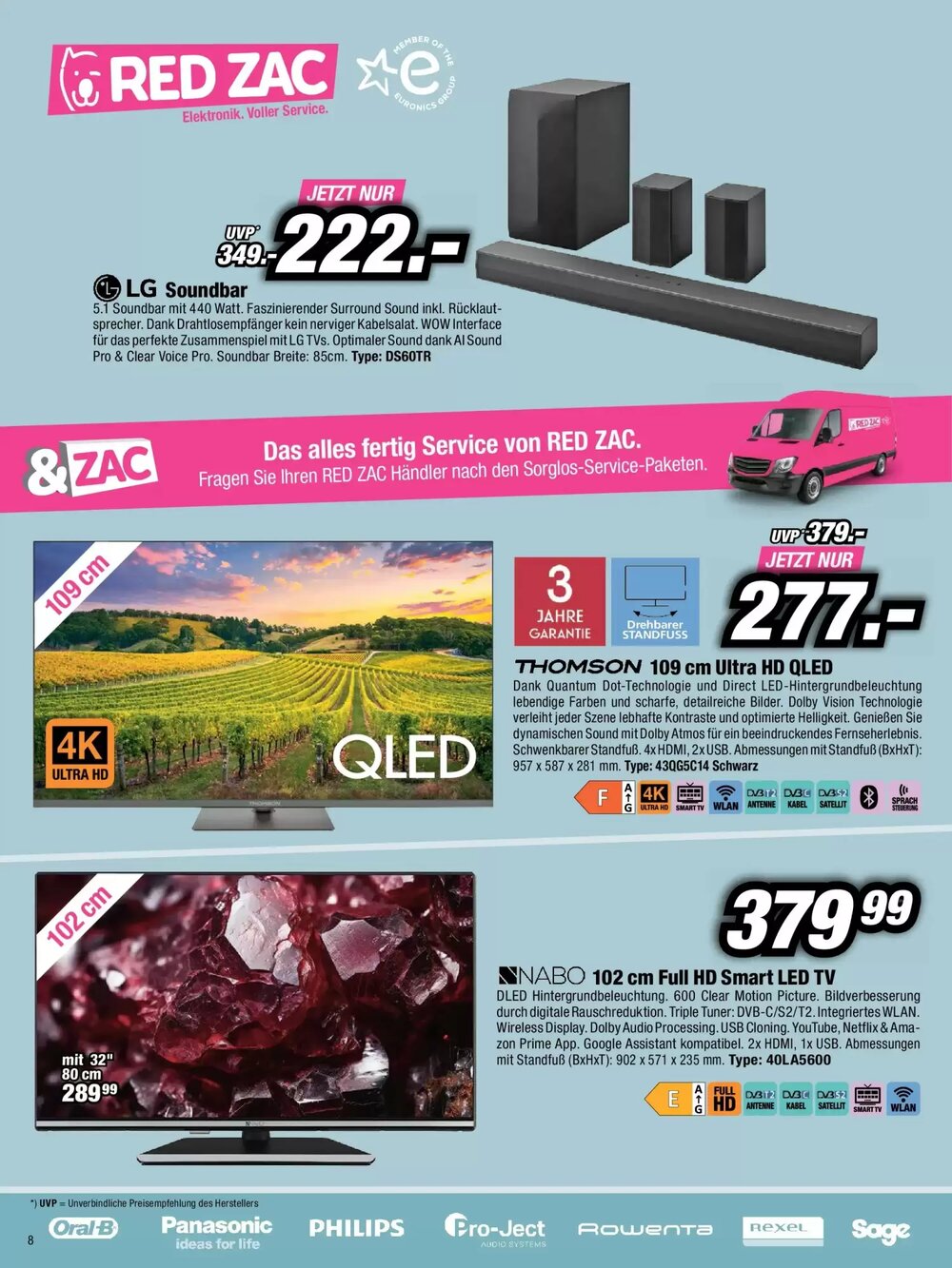 Red Zac Flugblatt (ab 23.11.2025) - Angebote und Prospekt - Seite 8