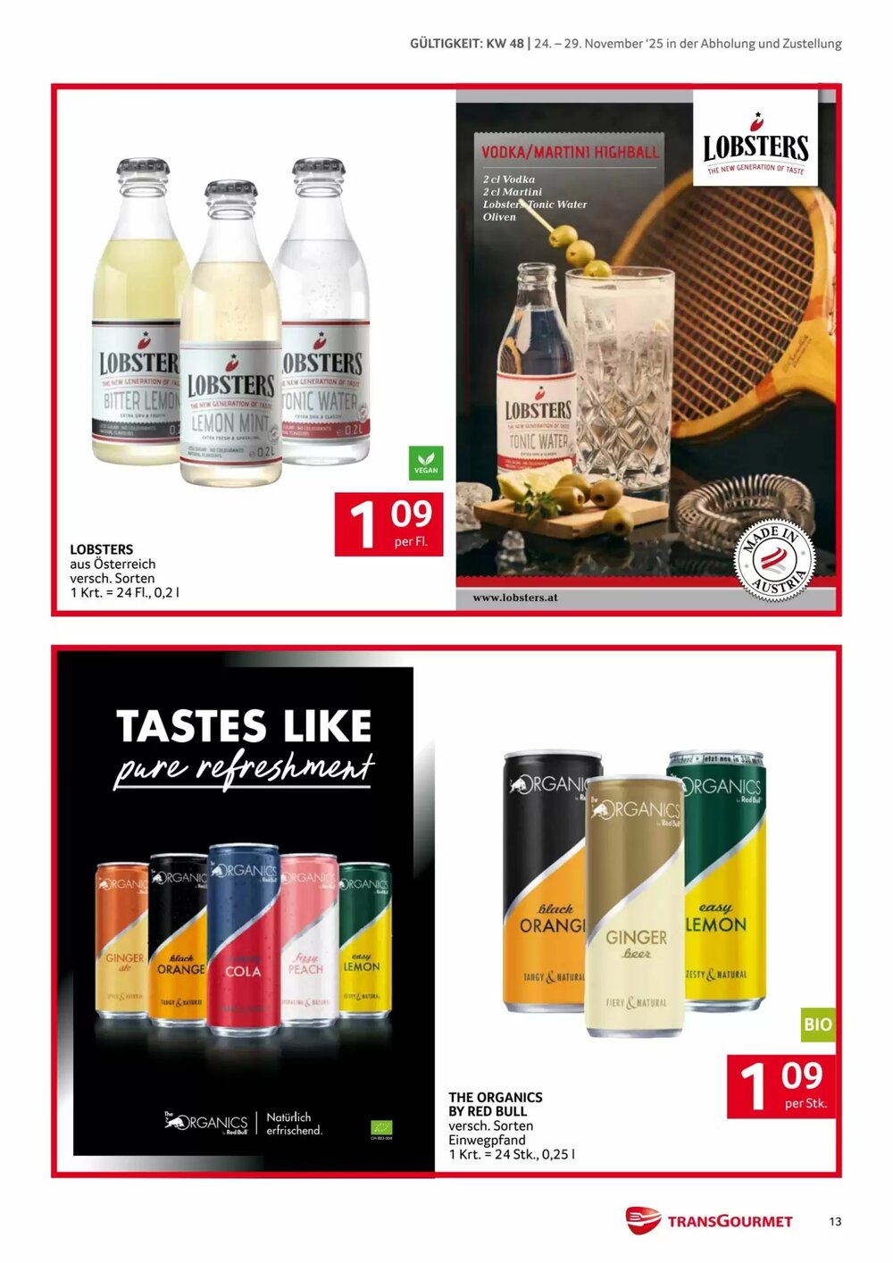 Transgourmet Flugblatt (ab 24.11.2025) - Angebote und Prospekt - Seite 13