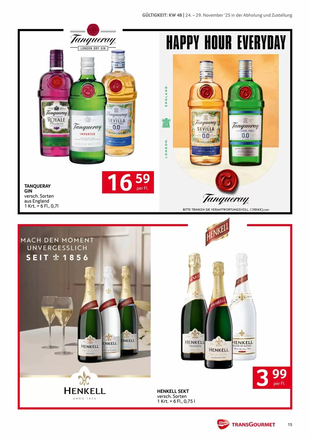 Transgourmet Flugblatt (ab 24.11.2025) - Angebote und Prospekt - Seite 15