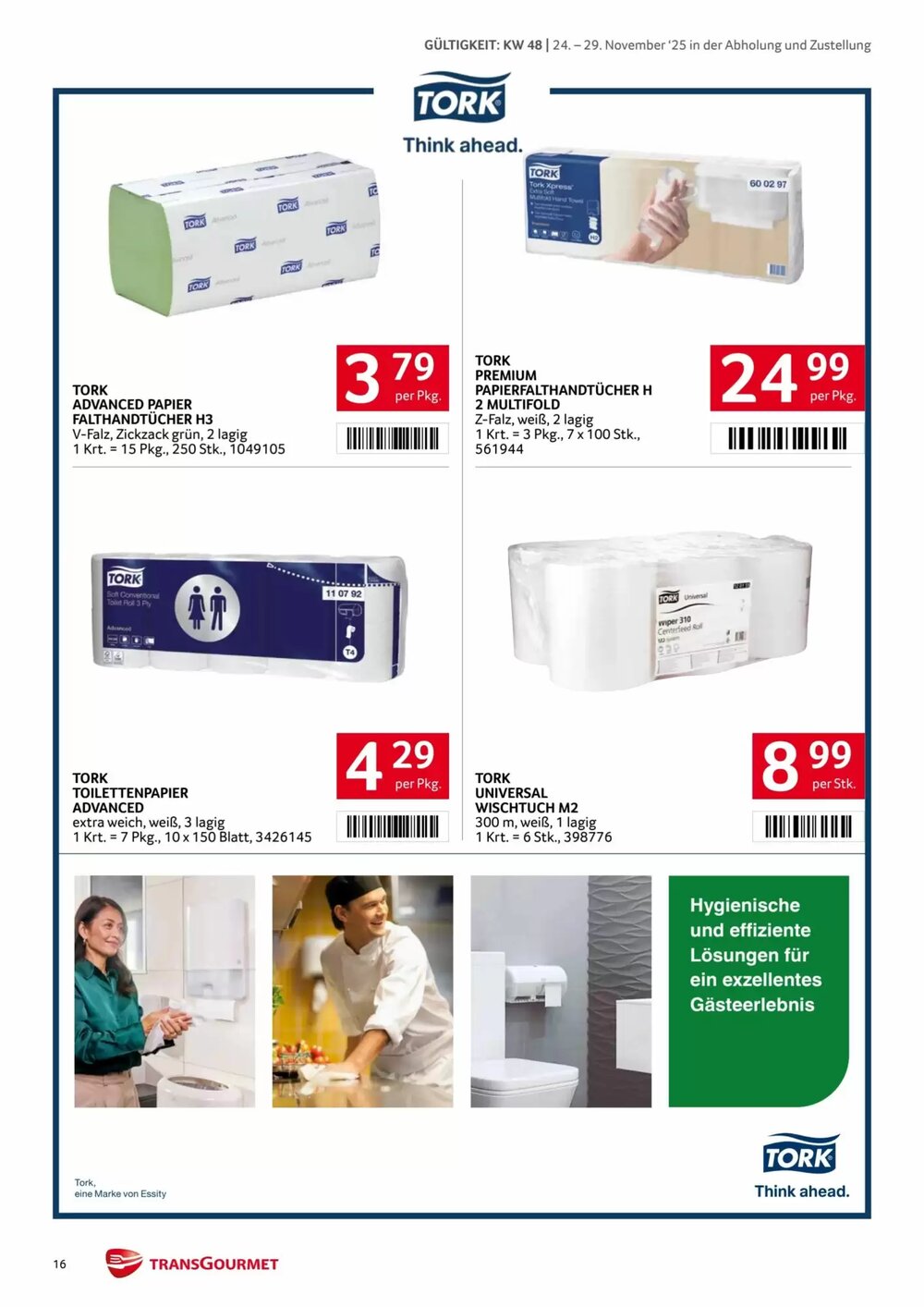 Transgourmet Flugblatt (ab 24.11.2025) - Angebote und Prospekt - Seite 16