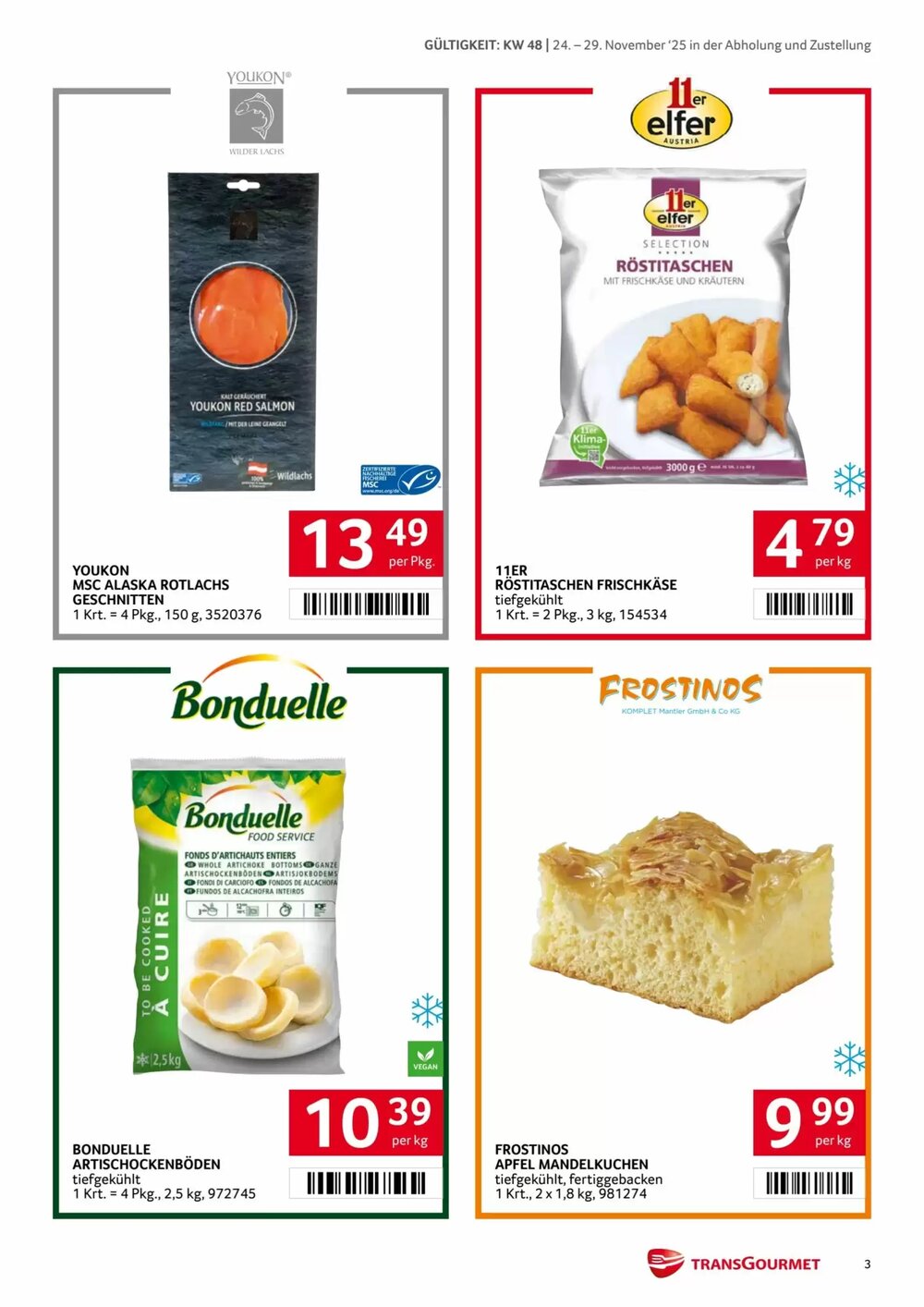 Transgourmet Flugblatt (ab 24.11.2025) - Angebote und Prospekt - Seite 3
