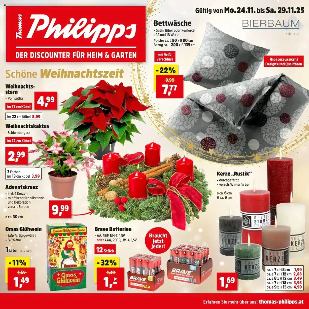 Thomas Philipps Flugblatt (ab 24.11.2025) - Angebote und Prospekt - Seite 1