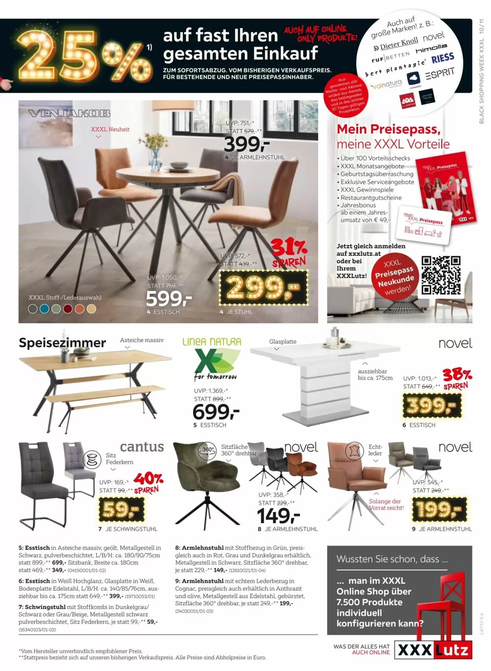 XXXLutz Flugblatt (ab 24.11.2025) - Angebote und Prospekt - Seite 11