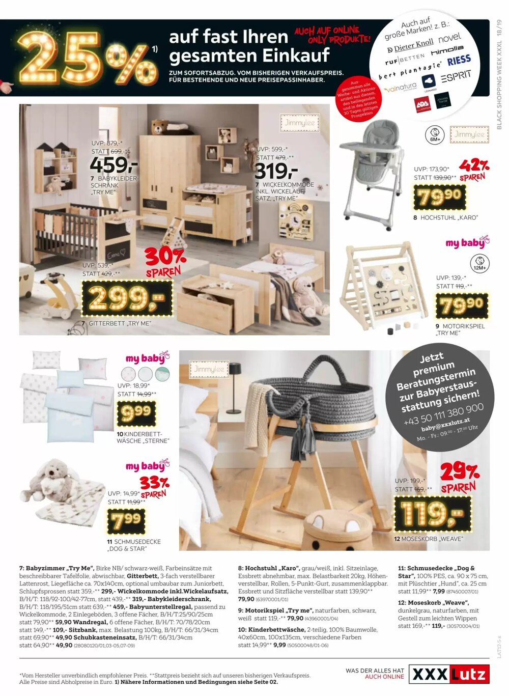 XXXLutz Flugblatt (ab 24.11.2025) - Angebote und Prospekt - Seite 19