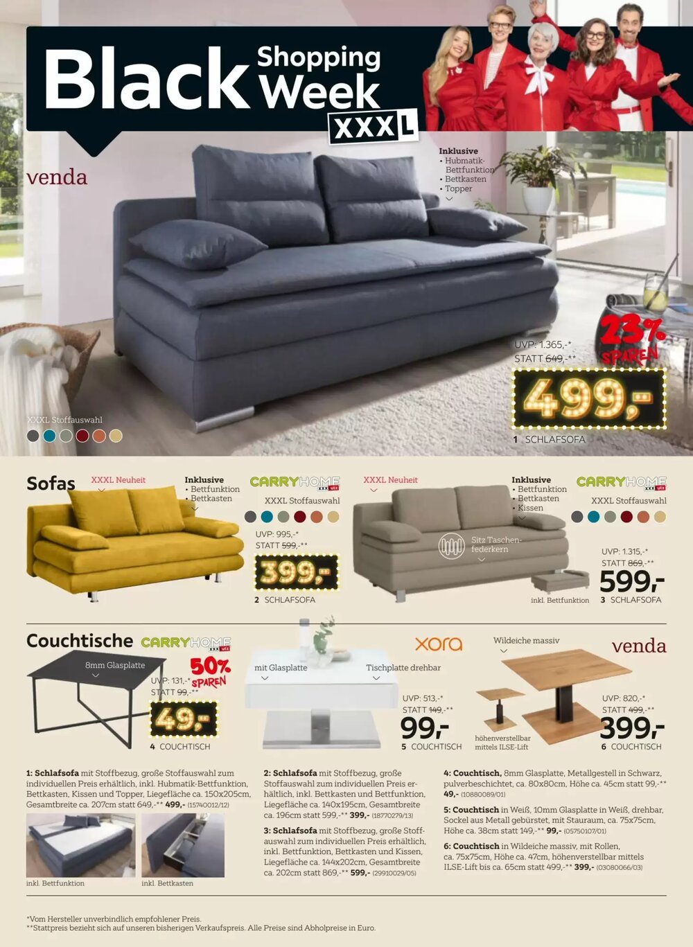 XXXLutz Flugblatt (ab 24.11.2025) - Angebote und Prospekt - Seite 6