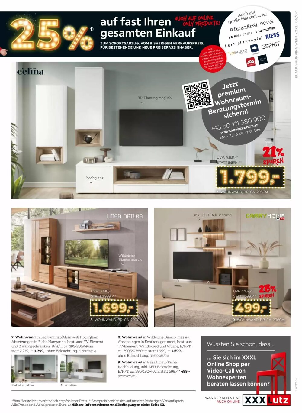 XXXLutz Flugblatt (ab 24.11.2025) - Angebote und Prospekt - Seite 7