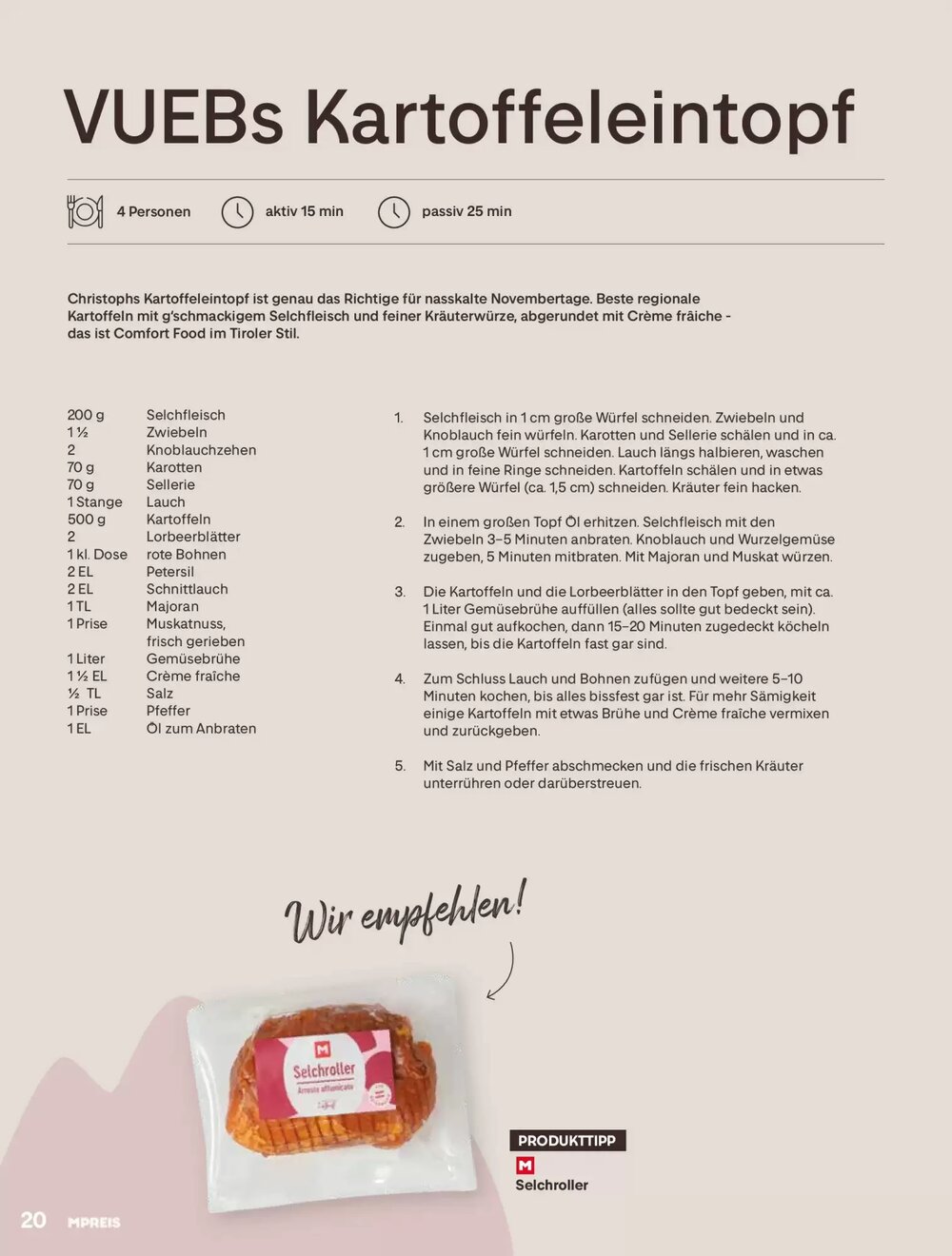 MPreis Flugblatt (ab 24.11.2025) - Angebote und Prospekt - Seite 20
