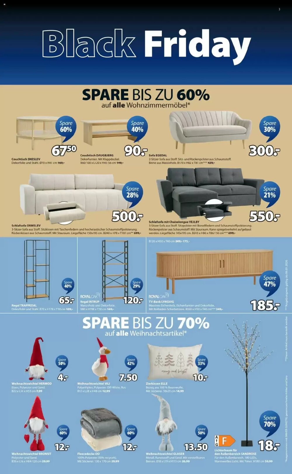 JYSK Flugblatt (ab 24.11.2025) - Angebote und Prospekt - Seite 3
